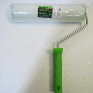 Валик из натурального меха с ручкой, 100 мм, ворс 12 мм, D - 48