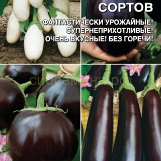 Баклажан Смесь суперранних сортов (УД)