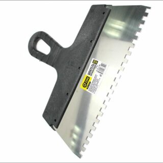 Шпатель из нержавеющей стали, 250мм, зуб 6х6мм/СИБРТЕХ/3-ON