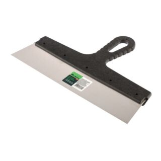 Шпатель фасадный из нержавеющей стали, 300 мм, пластмассовая ручка // СИБРТЕХ