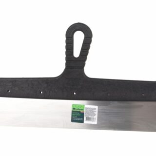 Шпатель фасадный из нержавеющей стали, 450 мм, пластмассовая ручка // СИБРТЕХ