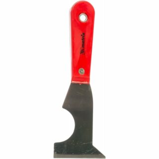 Шпатель-скребок стальной, пластмассовая ручка// MATRIX