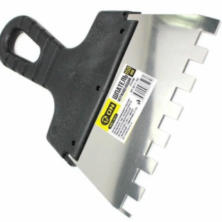 Шпатель из нержавеющей стали, 150мм, зуб 10х10/3-ON