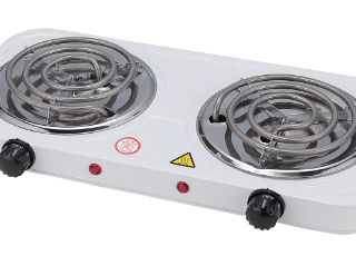 Плита электрическая ОРИОН ЭП-2К-СП03-Ч/ЛИРА LR1202С(спираль, мощ2000ВТ)