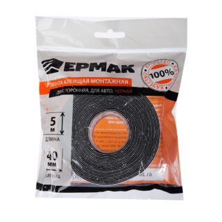 3-ON/NEW GALAXY Лента клеящая монтажная 2-х сторонняя, 40мм x 5м