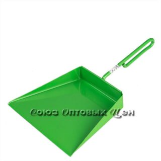 Совок д/мусора 225х190х40, металл ручка 185мм,№57