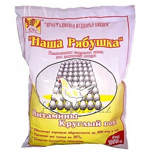 Премикс Наша рябушка для кур 1кг.