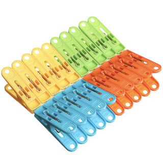 Набор прищепок пластик. 20шт.