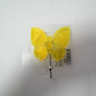 ВЕСЕЛЫЙ РОДЖЕР Крючок на присоске "Бабочка" ,ПВХ 8х10,5см