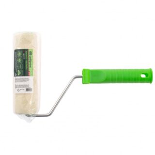 Валик "ВЕЛЮР" с ручкой, 150 мм, ворс 2 мм, D - 36 мм, D ручки -