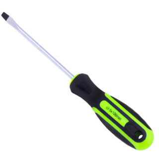 ЕРМАК/3-ON Отвертка SL5х100мм (-) двухкомпонентная ручка