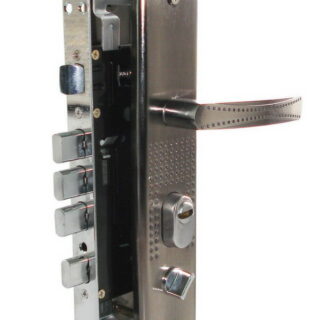 Замок врезной ЗВ-7.02 ОР ДКД в компл. с ручками левый MARLOK