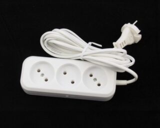 Удлинитель 3-х местн.5м "Квадрат" (Смоленск)