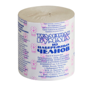 Бумага туалетная НАБЕРЕЖНЫЕ ЧЕЛНЫ
