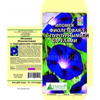 Ипомея Фиолетовая с пурпур стрелками /цв/