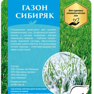 Газон СИБИРЯК 1 кг /СдС/