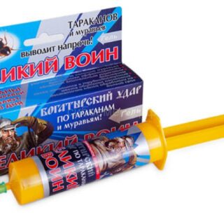 Гель от тараканов ВЕЛИКИЙ ВОИН, 45гр.