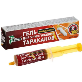 Гель от тараканов КРИПС, шприц 30гр