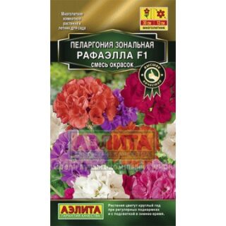 Пеларгония (герань) РАФАЭЛЛА F1 смесь окрасок/Аэлита/