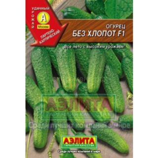 Огурец Без хлопот F1 (Аэлита)
