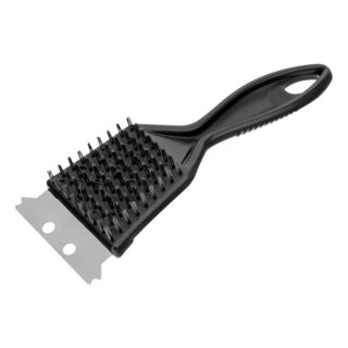 Щетка для чистки гриля 20см, 2 в 1 (щетка, скребок) Camping//Palisad