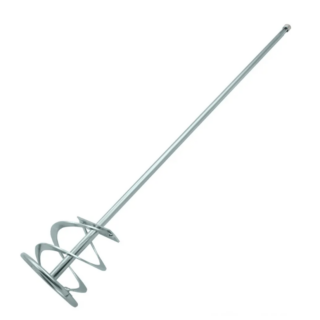 Миксер для красок и штукатурных смесей, 80 х 400 мм, оцинкованный, хвостовик SDS Plus Denzel