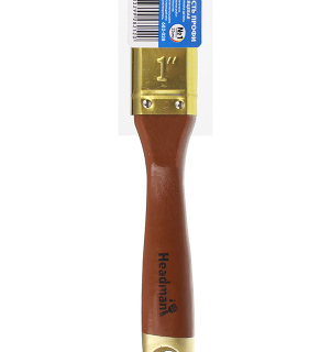 HEADMAN/3-ON Кисть флейцевая "PROFI" нат. щетина 1" (25мм)