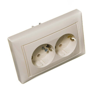 Розетка 2-я карболитовая (внутр)