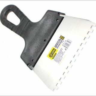 Шпатель из нержавеющей стали, 150 мм, зуб 6х6 мм/3-ON