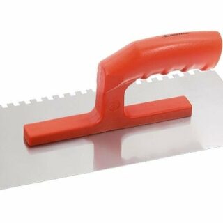 HEADMAN Гладилка стальная 130 х 280мм, зуб 6х6мм, пласт. ручка