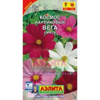 Космея ВЕГА карликовый смесь /Аэлита/