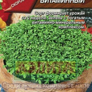 Кресс-салат ВИТАМИННЫЙ /Аэлита/