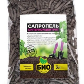 САПРОПЕЛЬ Суперконцентрат Био-комплекс (3л гранулы в пакете)