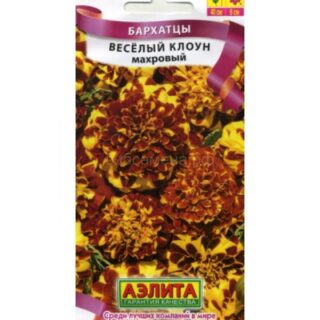 Бархатцы ВЕСЁЛЫЙ КЛОУН /Аэлита/