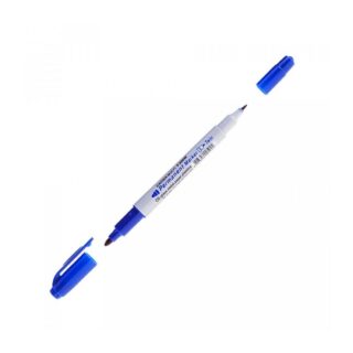 Маркер перм. P-800W син. ширина линии 4мм/2мм двусторонний CROWN