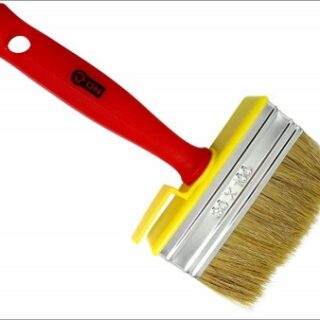 HEADMAN/3-ON Кисть мини-макловица пл. ручка нат. щетина 30*100