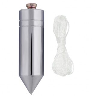 Отвес цилиндрический, 300 гр., шнур 5м. // МАТРИКС