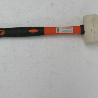 ЕРМАК Киянка белая резина, фибергласовая обрезиненная рукоятка 460гр