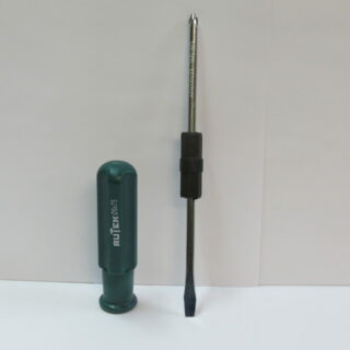 ЕРМАК/3-ON Отвертка 2 в 1 зеленая/желтая 6*75 14-22-010