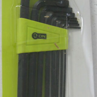 3-ON/ЕРМАК Набор ключей - шестигранников удлинен.2,0-10мм, 8шт.