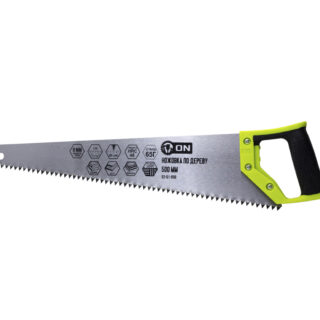 Ножовка по дереву, 2-х сторонняя заточка, закал.зуб, 500мм/3-ON
