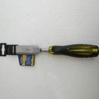 Долото-стамеска "Тигровый глаз", 25 мм, двухкомпонентная обрезиненная рукоятка// MATRIX/3-ON