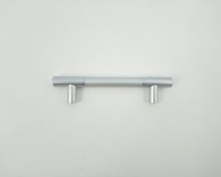 Ручка-скоба С15/96 металлик+металл/пластик