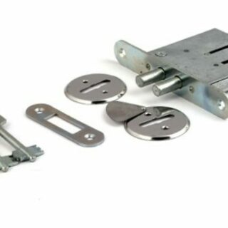 Замок врезной ЗВ8-4 2 ригеля, "Омега"