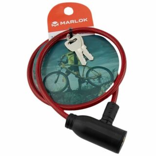 Замок тросовый BC-T D=6мм L=650 мм ключ MARLOK