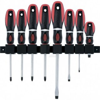 Набо отверток "ERA" на полке, 8 шт., 3к рукоятка// Matrix