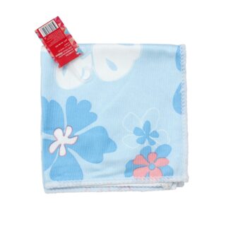 3-ON КОШКИН ДОМ Салфетка из микрофибры для стекол и зеркал 30х30см, 3 цвета