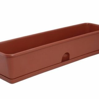 Ящик для рассады узкий длинный с поддоном (600х150х120)