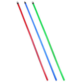 Черенок для метлы, пластиковая резьба/плёнка, 25 х 1250мм