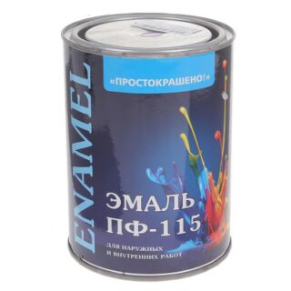 Эмаль "Простокрашено" ПФ-115 синяя 0,9л